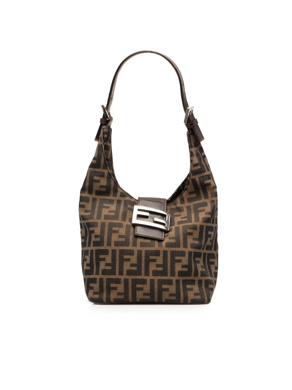Fendi Zucca Canvas Shoulder Bag Pre- #363029F77B